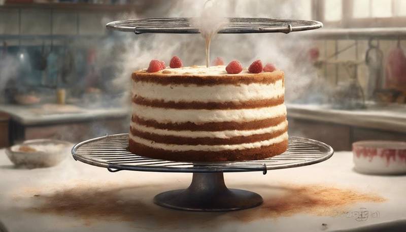 cooling time for cake