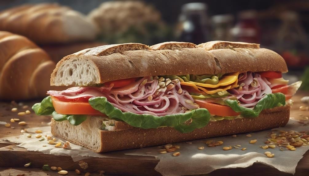 freshly baked multigrain bread