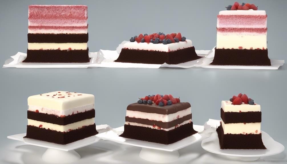 portion sizes for sheet cake