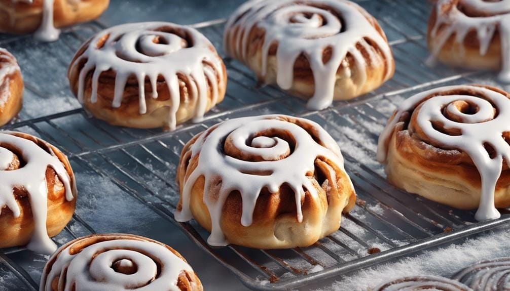 warm homemade cinnamon rolls